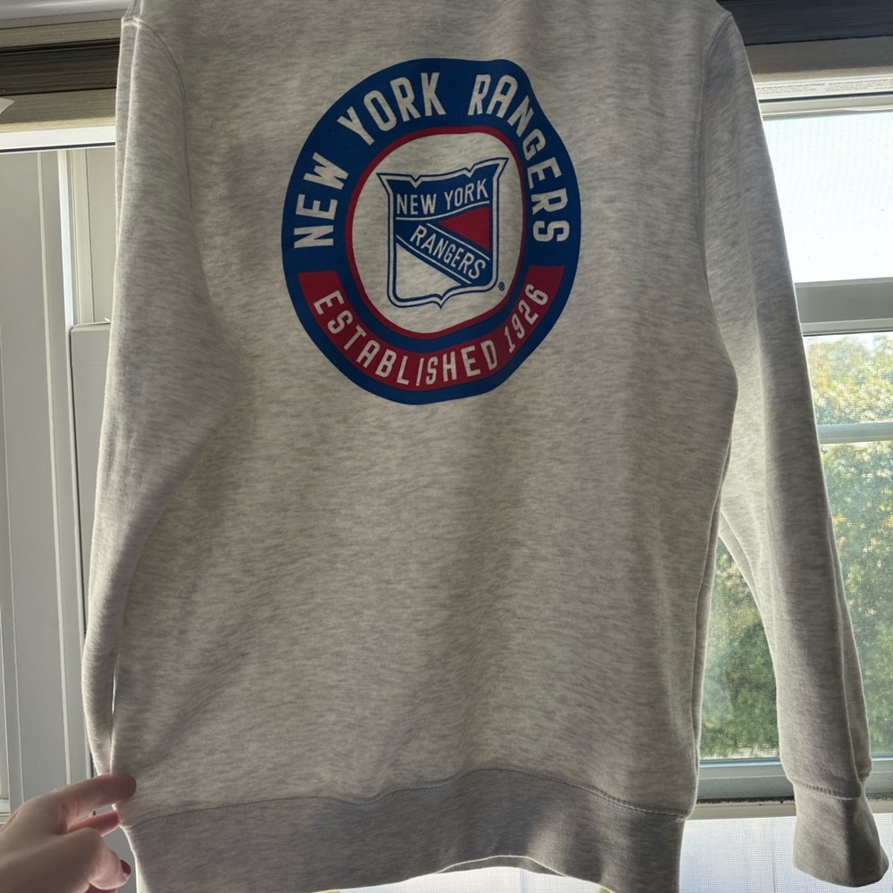 New York Rangers Gray Sweater
